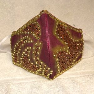 Rhinestone Face Mask